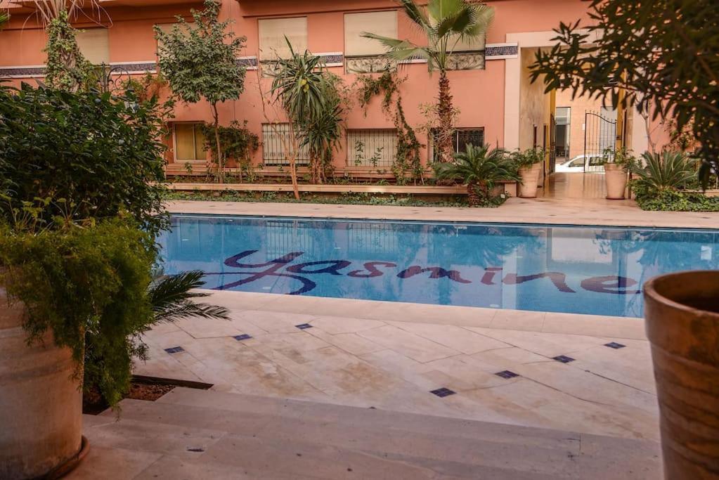 מרקש Beautiful, Great Equipped 122 M Holiday Apartment Near Majorelle Garden And Gueliz With Pool Views And A Large Balcony And Terrace מראה חיצוני תמונה