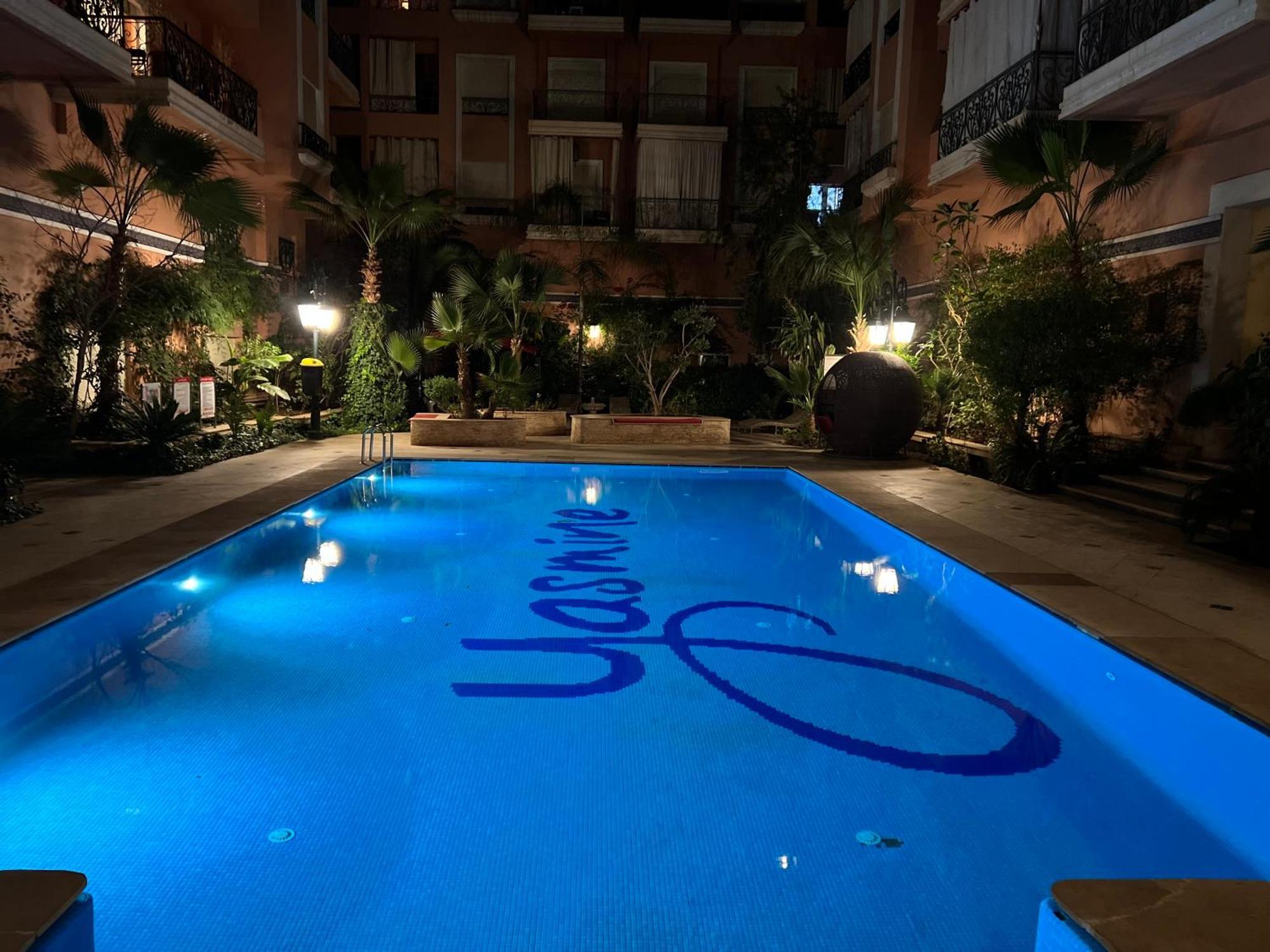 מרקש Beautiful, Great Equipped 122 M Holiday Apartment Near Majorelle Garden And Gueliz With Pool Views And A Large Balcony And Terrace מראה חיצוני תמונה